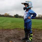 Dětské kalhoty XRC MX Sharker Youth pants blue