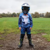 Dětské kalhoty XRC MX Sharker Youth pants blue