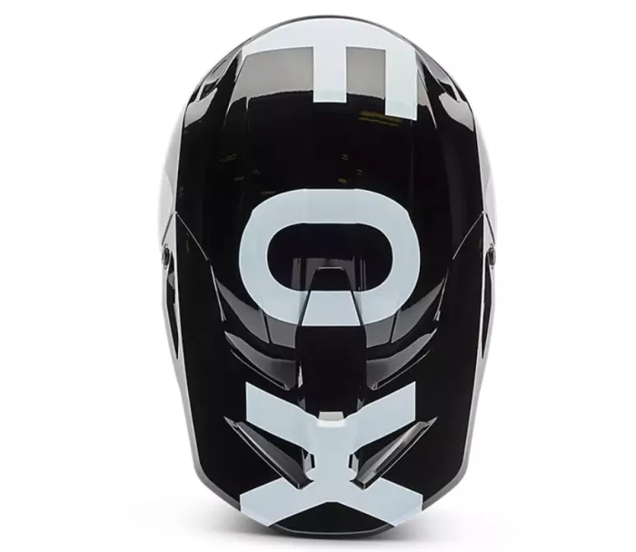 Dětská helma na motokros Fox V1 Shield Black