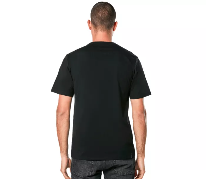 Pánské tričko 2024 Alpinestars MX helmet CSF black