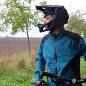 Pánská bunda Nabajk Shumava rain blue/black