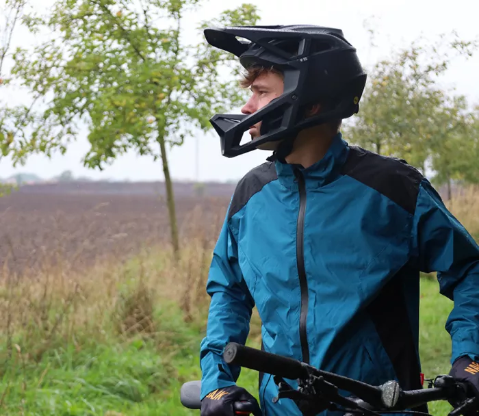 Pánská bunda Nabajk Shumava rain blue/black