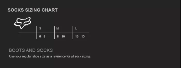 Ponožky Fox Fgmnt Sock - Fluorescent Orange