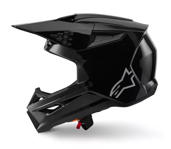 Motokrosová helma 2026 Alpinestars SM3 Solid black matt
