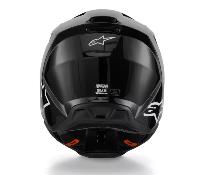 Motokrosová helma 2026 Alpinestars SM3 Solid black matt
