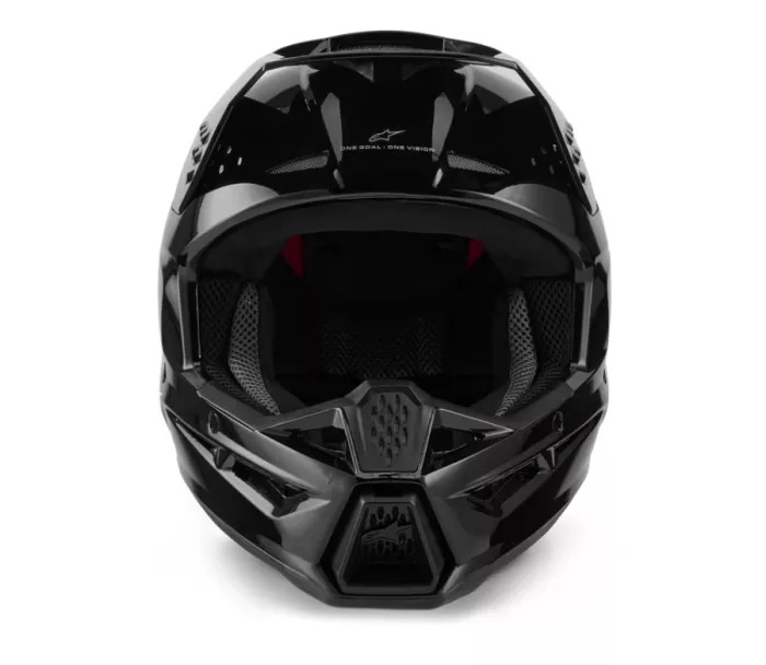 Motokrosová helma 2026 Alpinestars SM3 Solid black matt