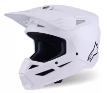 Helma na motokros 2026 Alpinestars SM3 Solid white glossy