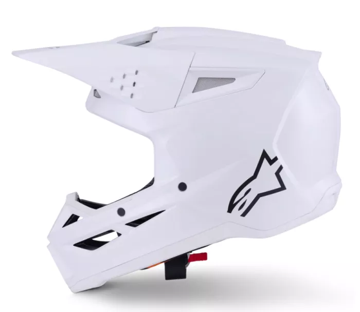 Helma na motokros 2026 Alpinestars SM3 Solid white glossy