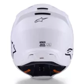 Helma na motokros 2026 Alpinestars SM3 Solid white glossy