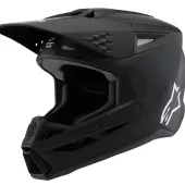 Dětská helma 2025 Alpinestars SM3 Solid black matt helmet