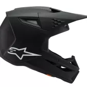 Dětská helma 2025 Alpinestars SM3 Solid black matt helmet