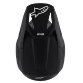 Dětská helma 2025 Alpinestars SM3 Solid black matt helmet