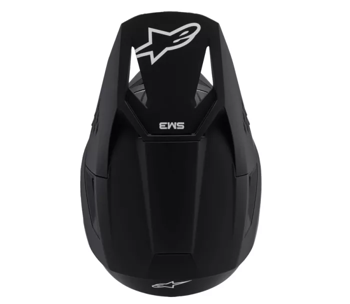 Dětská helma 2025 Alpinestars SM3 Solid black matt helmet