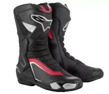 Boty na moto 2025 Alpinestars SMX-6 V3 black/silver/red