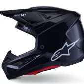 Helma na motokros 2026 Alpinestars SM7 Solid black glossy