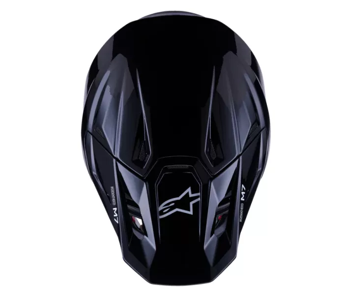 Helma na motokros 2026 Alpinestars SM7 Solid black glossy