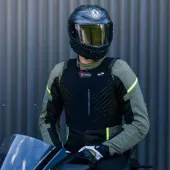Airbagová vesta Dainese SMART AIR black +certifikovaný servis airbagů