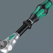 WERA Zyklop speed ratchet kit 26 pcs. 1/4" drive - Metric