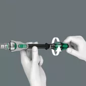 WERA Zyklop speed ratchet kit 26 pcs. 1/4" drive - Metric