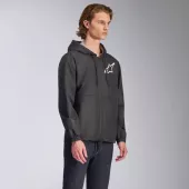 Bunda 2025 Alpinestars Speeder Chromium windbreaker black/white
