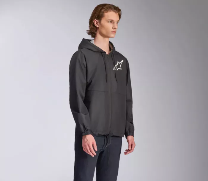 Bunda 2025 Alpinestars Speeder Chromium windbreaker black/white