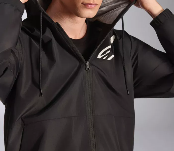 Bunda 2025 Alpinestars Speeder Chromium windbreaker black/white