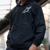 Bunda 2025 Alpinestars Speeder Chromium windbreaker black/white