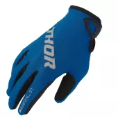 Motokrosové dětské rukavice Thor Ridemode Static blue