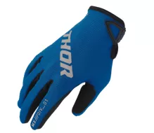 Motokrosové dětské rukavice Thor Ridemode Static blue