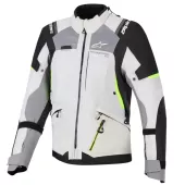 Dámská bunda 2026 Alpinestars Stella Andes V4 Drystar grey/black/yellow fluo