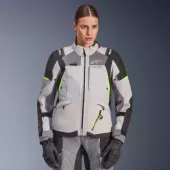 Dámská bunda 2026 Alpinestars Stella Andes V4 Drystar grey/black/yellow fluo
