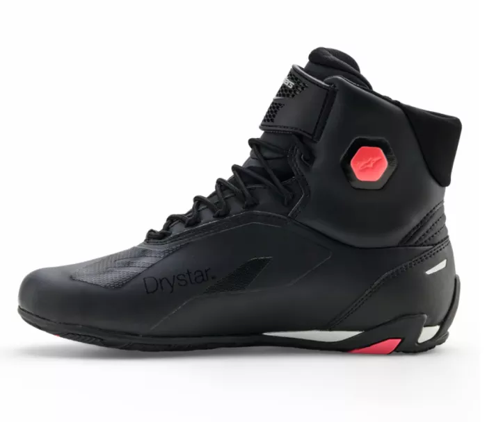 Dámské boty 2026 Alpinestars Stella Faster-4 Drystar black/grey/coral fluo