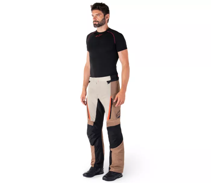 Cestovní kalhoty 2025 Alpinestars ST-1 WTP dark khaki/sand/black/red