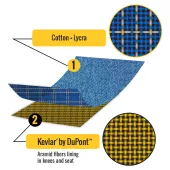 Pánské moto džíny Trilobite Truggy slim fit dark blue (Prodloužené)