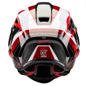 Závodní helma 2024 Alpinestars Supertech R10 Team black/carbon red/white glossy