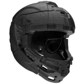 Integrální helma 2024 Alpinestars Supertech R10 Team black/carbon red fluo/dark blue matt