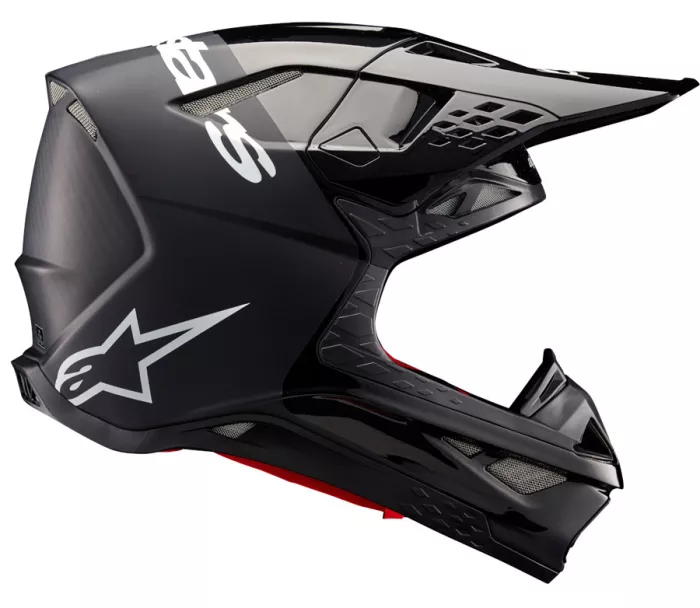 Motokrosová helma 2025 Alpinestars Supertech M10 Flood black/dark grey