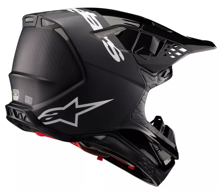 Motokrosová helma 2025 Alpinestars Supertech M10 Flood black/dark grey