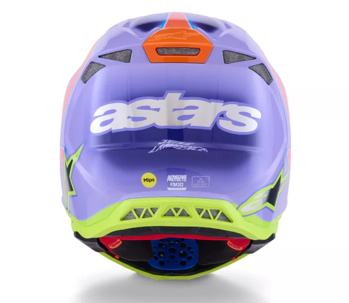 Helma na motokros 2026 Alpinestars Supertech M10 Jett Lawrence R01 purple/pink/yellow