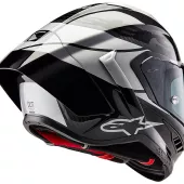 Helma na moto 2024 Alpinestars Supertech R10 Element black/carbon silver/black glossy