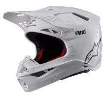 Motokrosová helma 2026 Alpinestars S-M10 Supertech Solid white/glossy