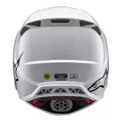 Motokrosová helma 2026 Alpinestars S-M10 Supertech Solid white/glossy