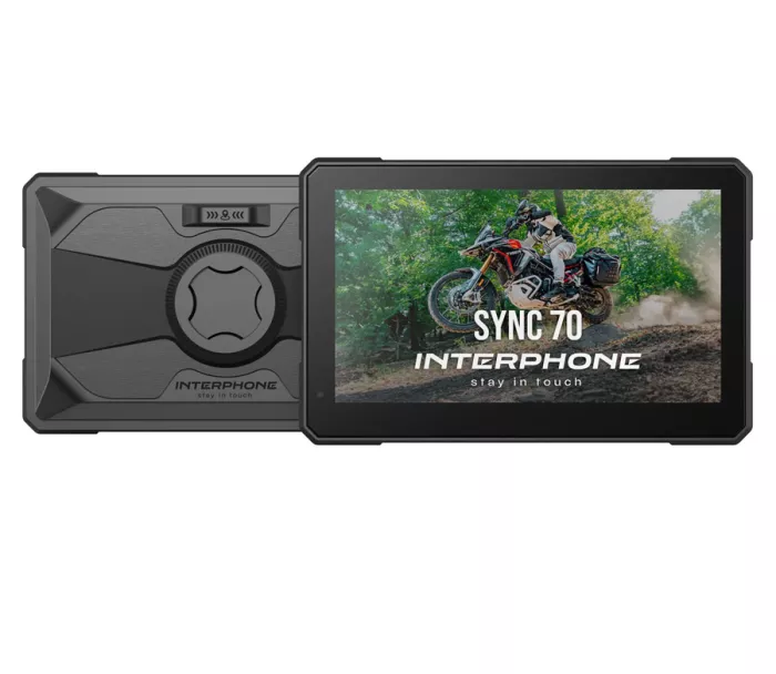 Interphone RIDESYNC70 - Apple CarPlay a Android Auto pro motocykly