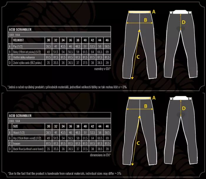 Kevlarové džíny Trilobite Acid Scrambler grey