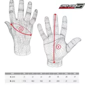 Rukavice na moto Five Globe Evo black