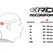 Integrální helma XRC MONSTERS matt black