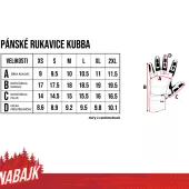 Pánské rukavice Nabajk Kubba bronze