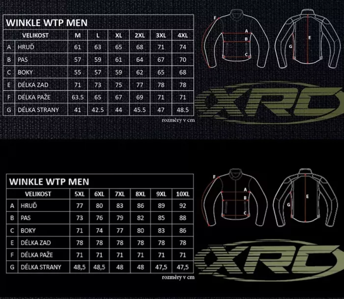 Pánská bunda XRC Winkle 2.0 WTP adventure pale brown/black
