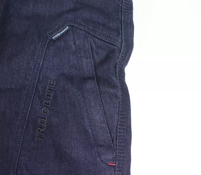 Dámské džíny na moto Trilobite Tactical dark blue