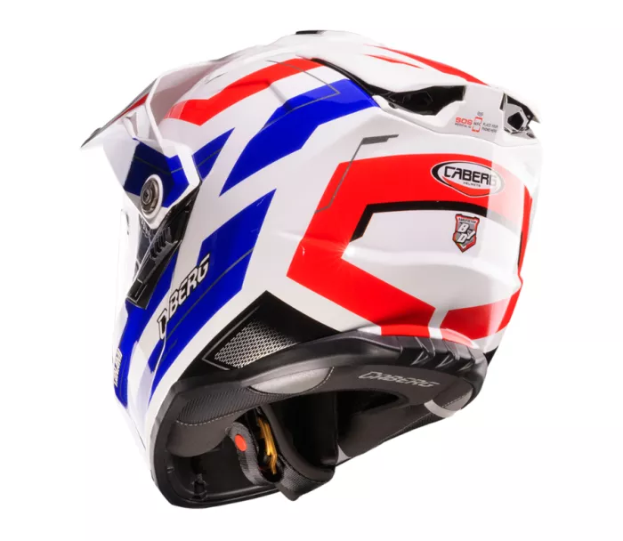Adventure helma Caberg Tanami Ranger white/red/blue